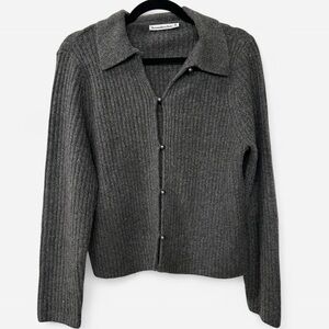 Abercrombie & Fitch Gray Women's Cardigan (medium)